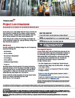 Image of Project Loss Insurance Information Sheet