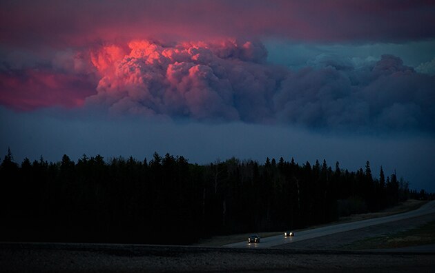 Image of smoke cloud