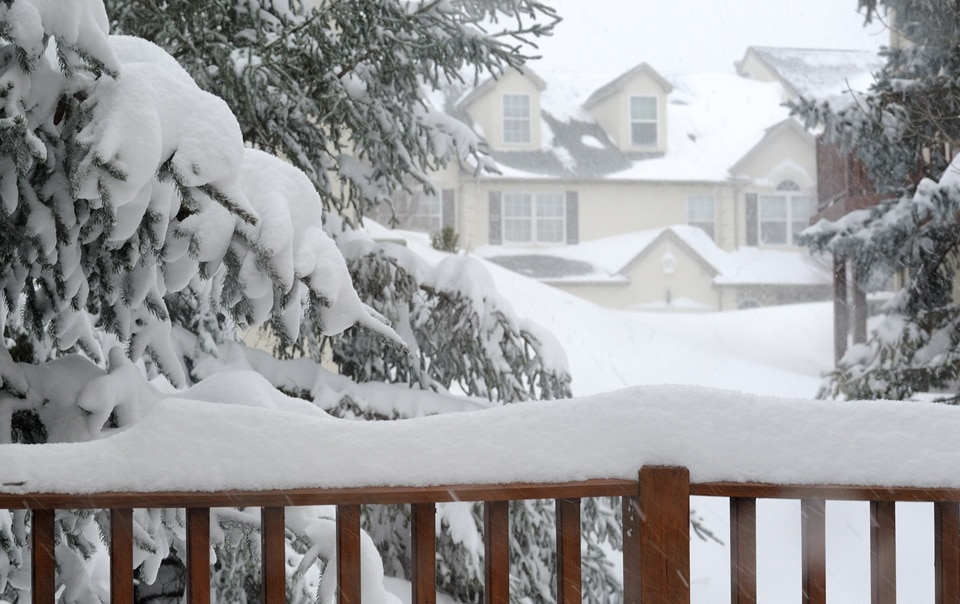 Snow storm image