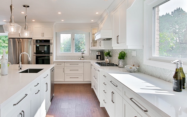 renovated kitchen